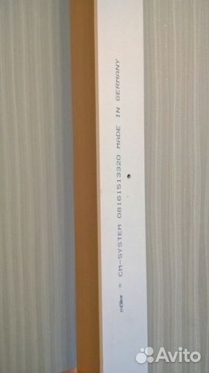 Карниз 3х рядный потолочный 185*15 немецкий новый