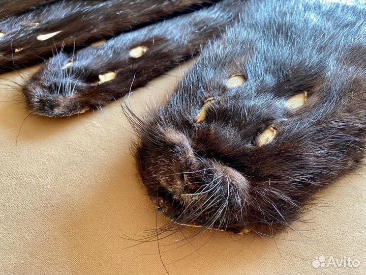 Шкурки нутрии фабричной выделки