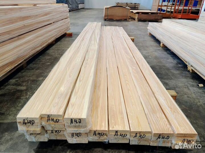 Планкен 20*90*3000 мм сорт C лиственница