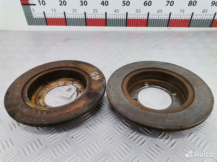 Диск тормозной задний для Volvo S40 V40 1 30872940