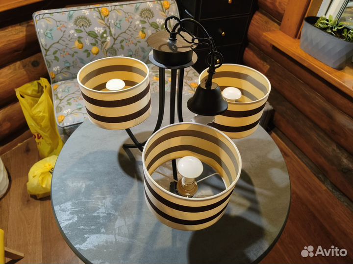 Люстра подвесная потолочная