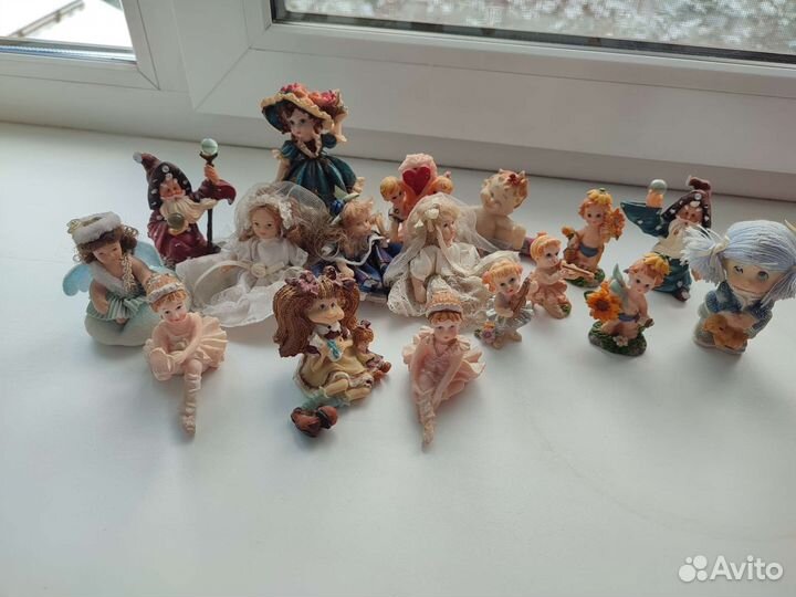 Фигурки куколки (полистоун)