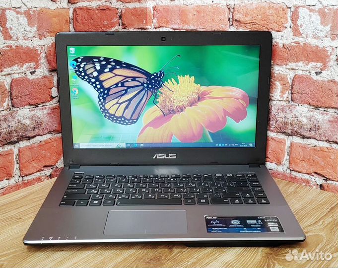 2 видеокарты проц i5 Игровой Asus X450 Ноутбук