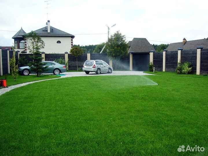 Укладка и продажа рулонного газона