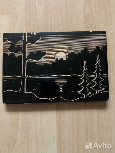 Резное панно из дерева СССР