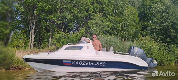 Катер Неман 500 + ямаха 100