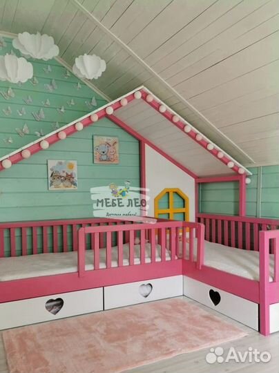 Детская кровать домик