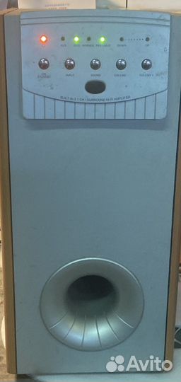 Колонки для компьютера с сабвуфером