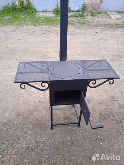 Печь для казана 6мм