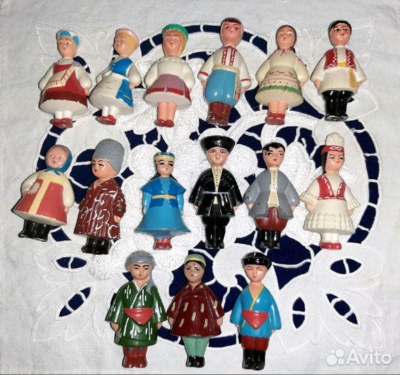 Набор Дружба народов, полный 15 шт, фхи