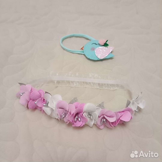 Повязка на голову для малышки