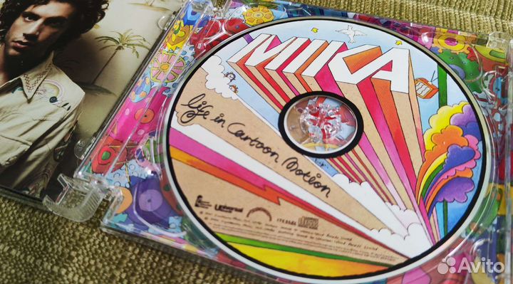 Cd диск фирменный - Mika - Life in cartoon motion