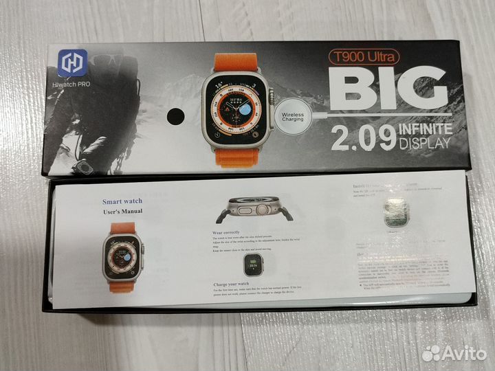 Умные часы t900 ultra