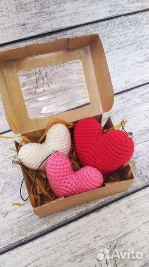 Валентинки брелки