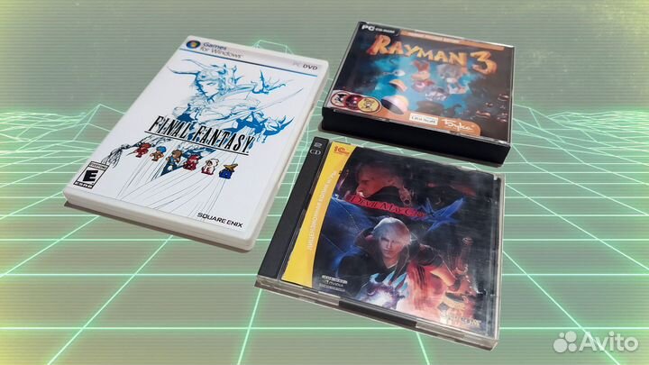 Игры для пк (dawn of war, final Fantasy, Rayman)