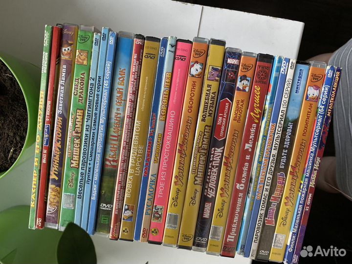 Детские мультфильмы на дисках