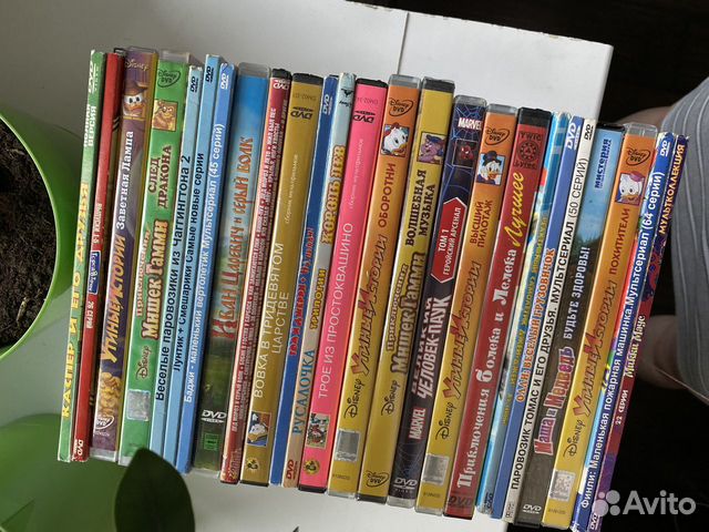 Детские мультфильмы на дисках