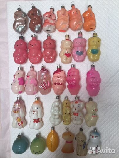 Светофор игрушка елочная СССР