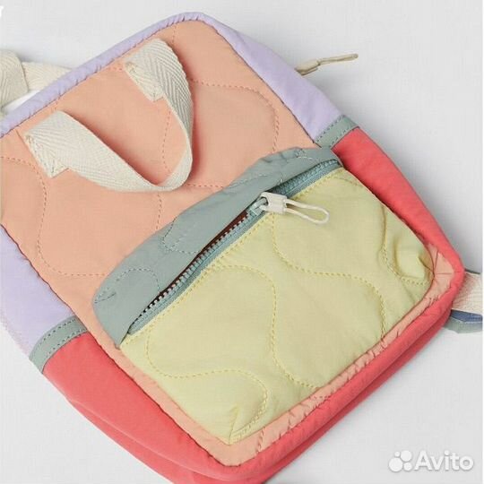 Рюкзак стеганый для девочки зара