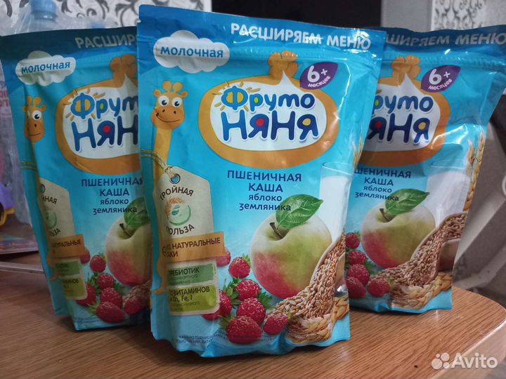 Детские каши молочные