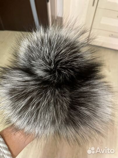 Меховые помпоны натуральные