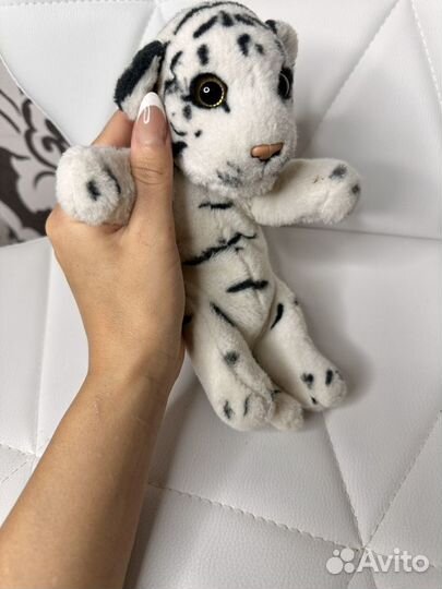 Мягкие игрушки собачка тигр