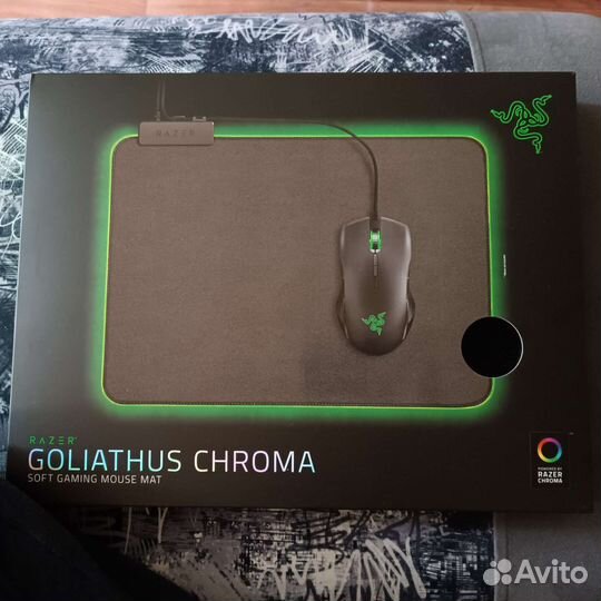 Игровой коврик для мыши с подсветкой