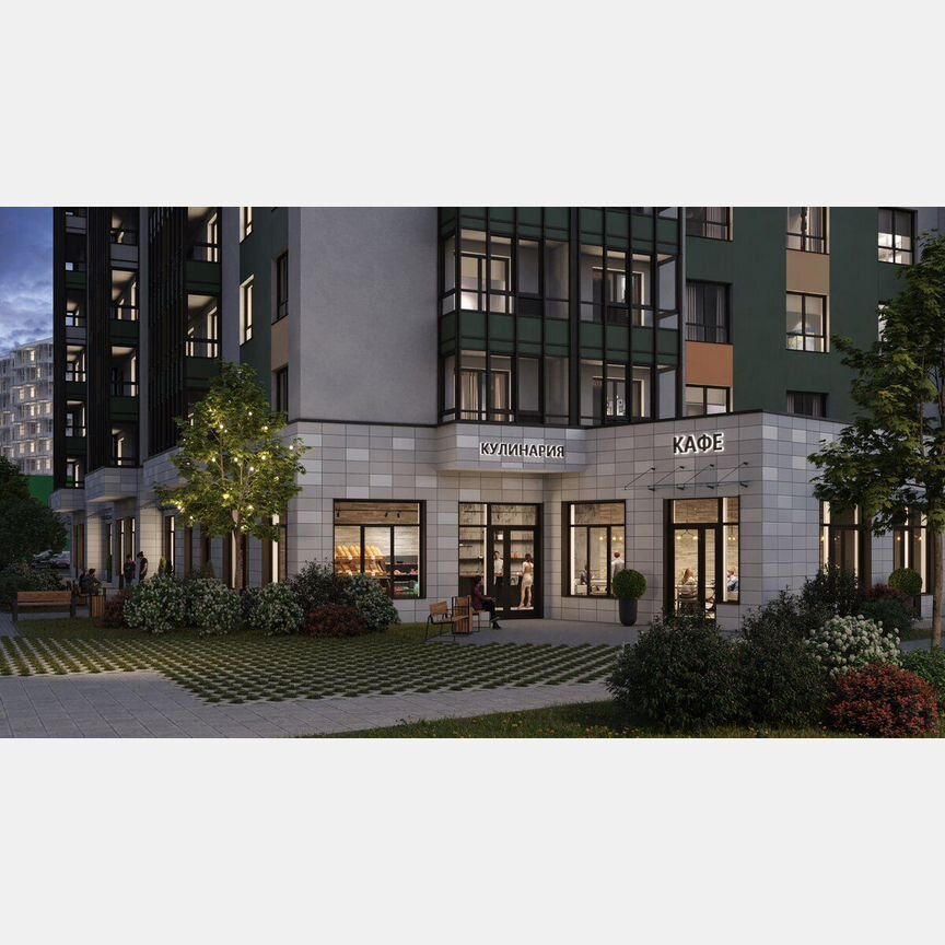 Квартира-студия, 21,6 м², 18/18 эт.