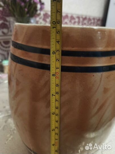 Бочонок керамический