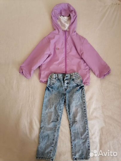 Вещи пакетом на девочку 3-4 года