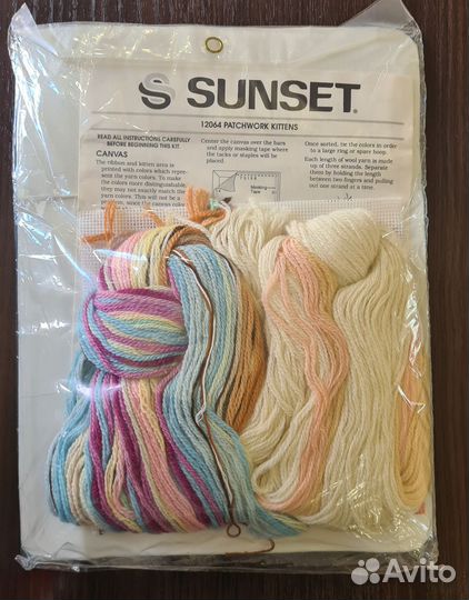 Наборы sunset гобелен для вышивания