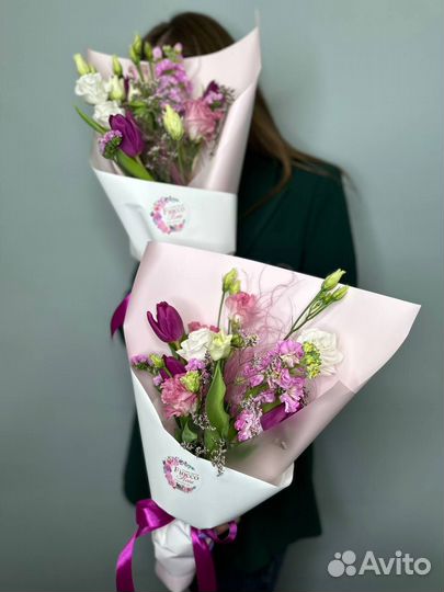 Букеты из живых цветов /букеты в наличии/под заказ