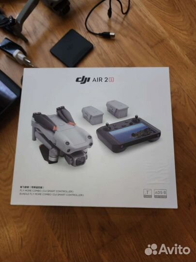 Dji air 2s fly more combo+smart controller