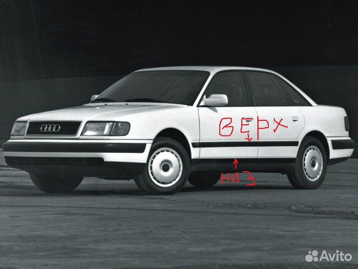 Молдинги ауди 100 С4 audi 100 C4 45 кузов a6