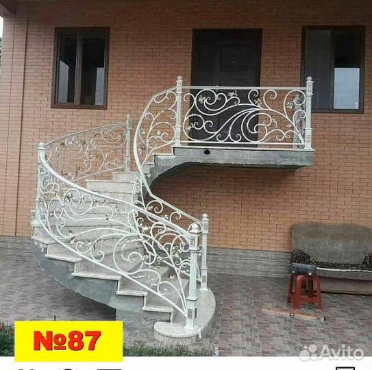 Кованые перила