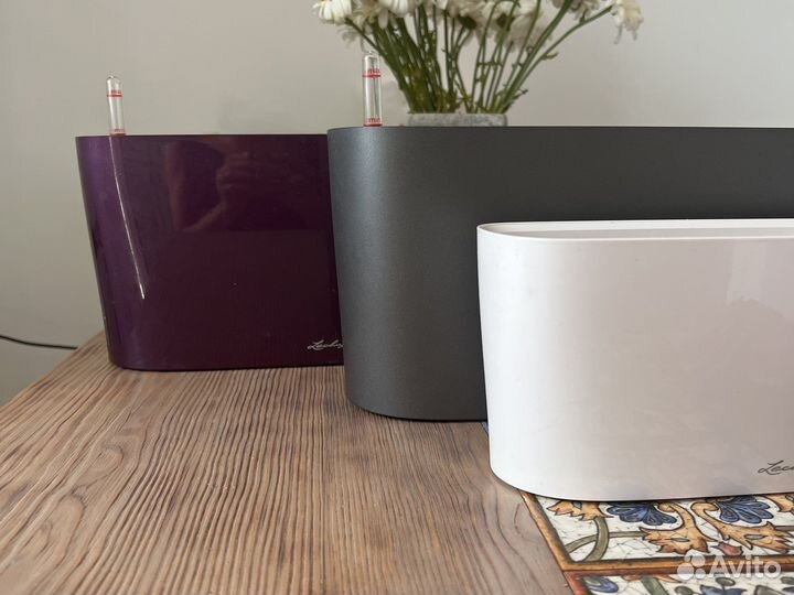 Кашпо с автополивом Lechuza