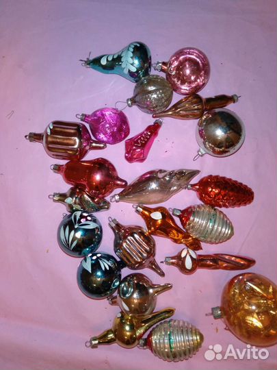 Елочные игрушки СССР