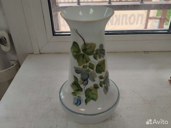 Ваза СССР ручная роспись