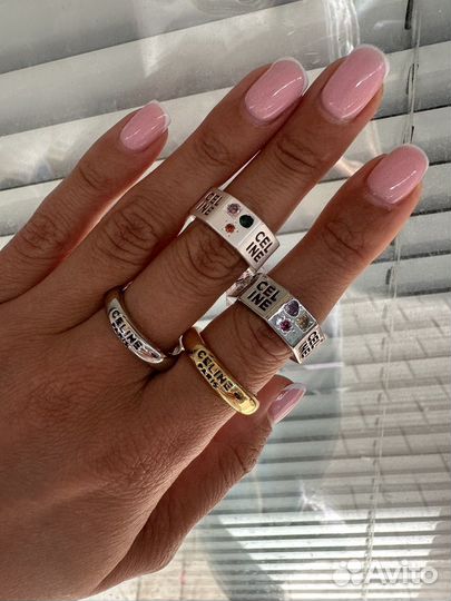 Celine кольца ассортимент