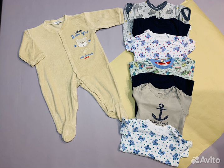 Пакет вещей для мальчика 6-9 мес