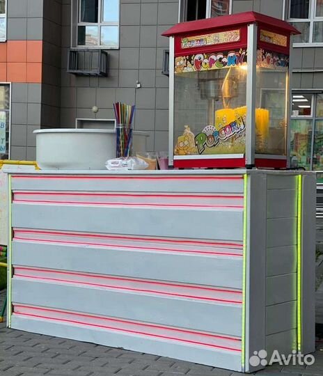 Сладкая вата, попкорн, ведущая на праздник