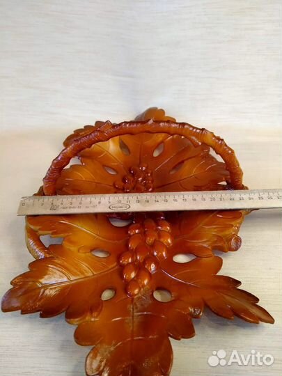 Сухарница с ручкой Виноградная лоза