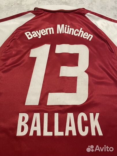 Винтажное джерси adidas ballack bayern munchen