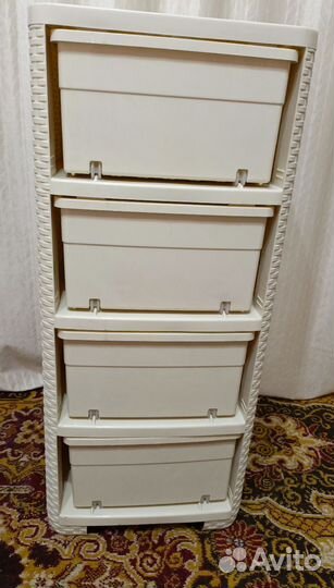 Комод детский пластиковый