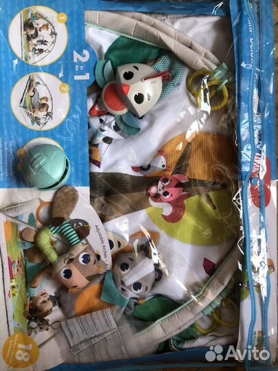 Развивающий коврик tiny love сказочный лес