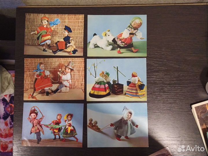 Открытки Куклы СССР