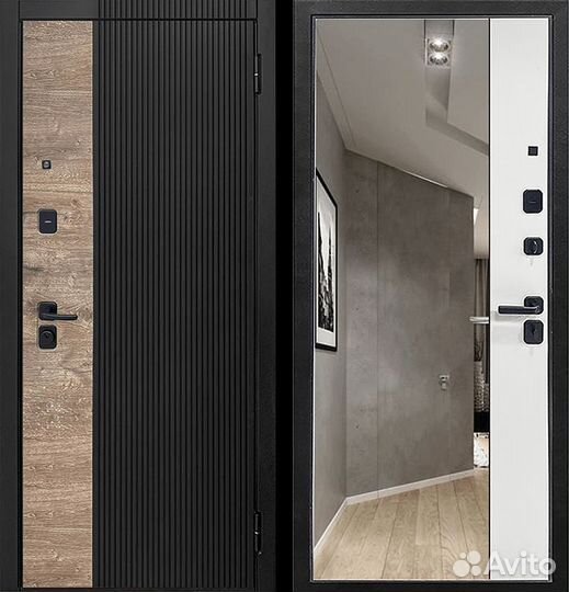 Двери входные в новостройку Люкс