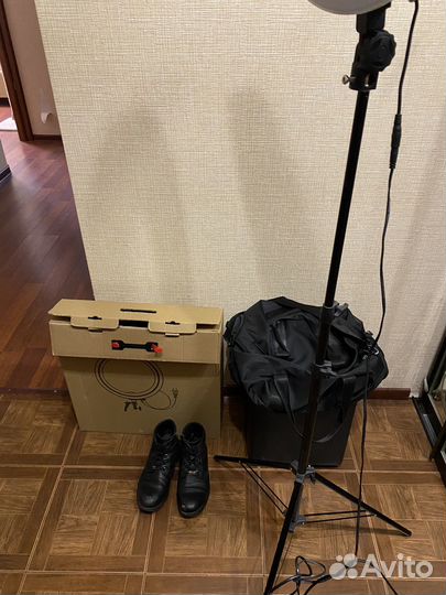 Кольцевая лампа со штативом