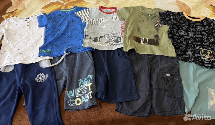 Пакет вещей для мальчика 5-6 лет