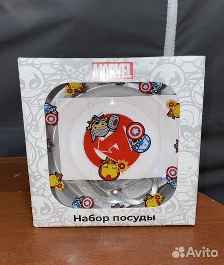 Набор посуды Marvel